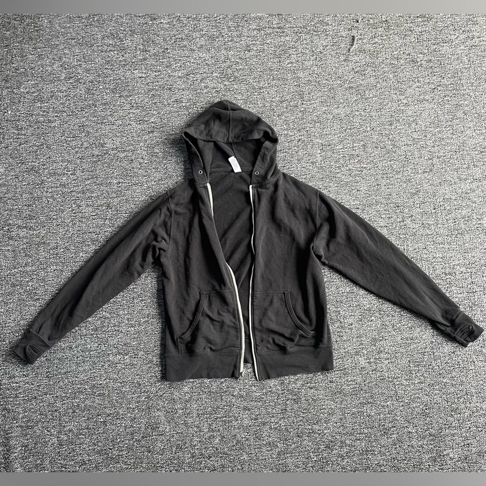 Black Long Sleeve Hoodie